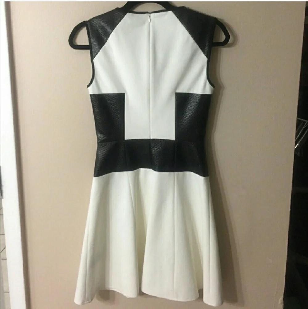 TIBI color blocked Ponte dress